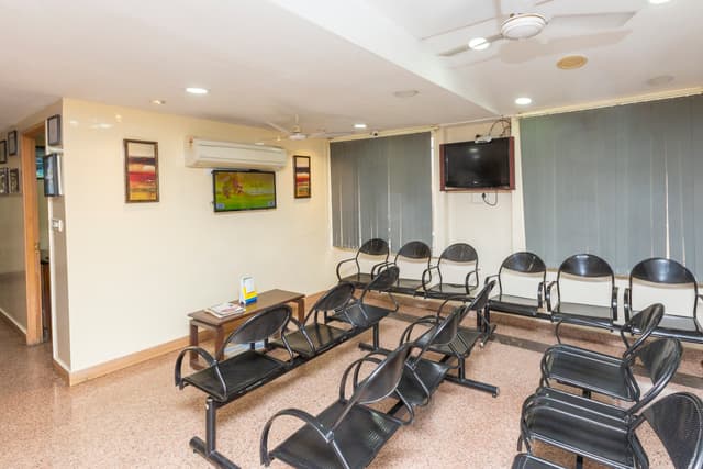 Patient waiting area at Pranav Diabetes Center