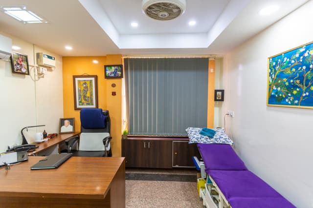 Treatment room at Pranav Diabetes Center